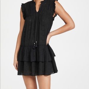 NWT❣️Playa Lucila eyelet black dress, XS